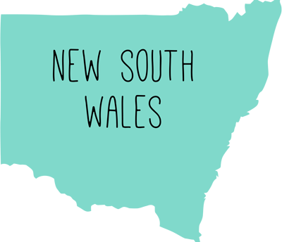 Map of New South Wales