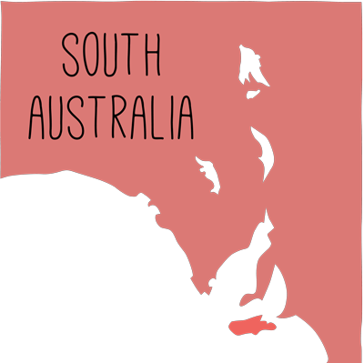 Map of South Australia